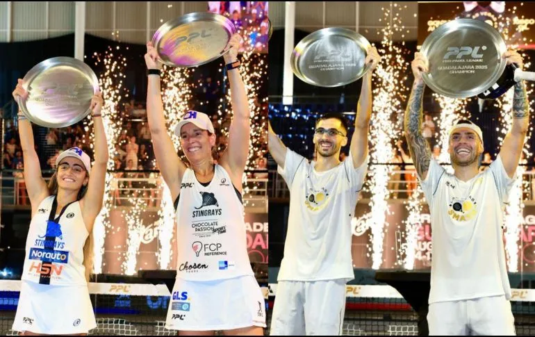 Gonza Alfonso gritó campeón este fin de semana en la Pro Pádel League