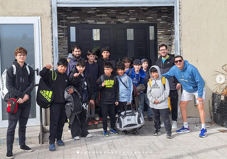 De la cordillera a Cutral Co a participar del Regional de Menores de Pádel