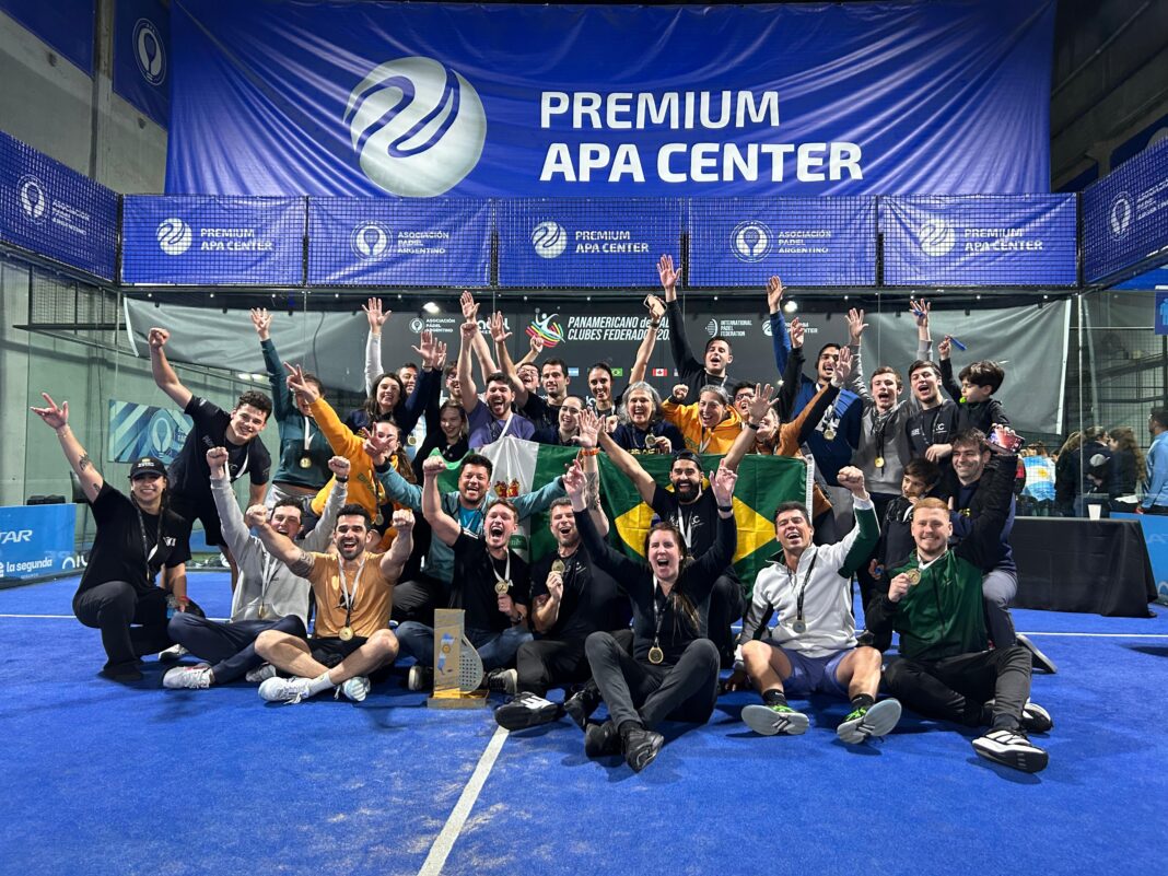 Brasil gritó campeón y se quedó con el Panamericano de Clubes Federados de Pádel