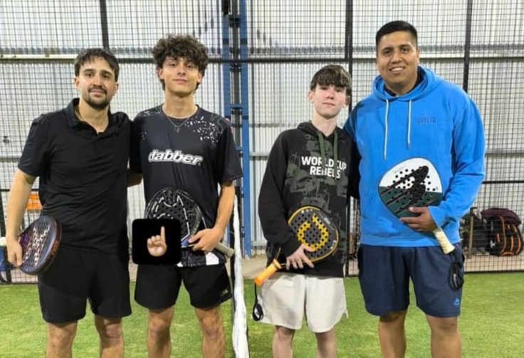 Gismondi y Martín fueron los campeones de pádel de Quinta categoría en Junín de los Andes