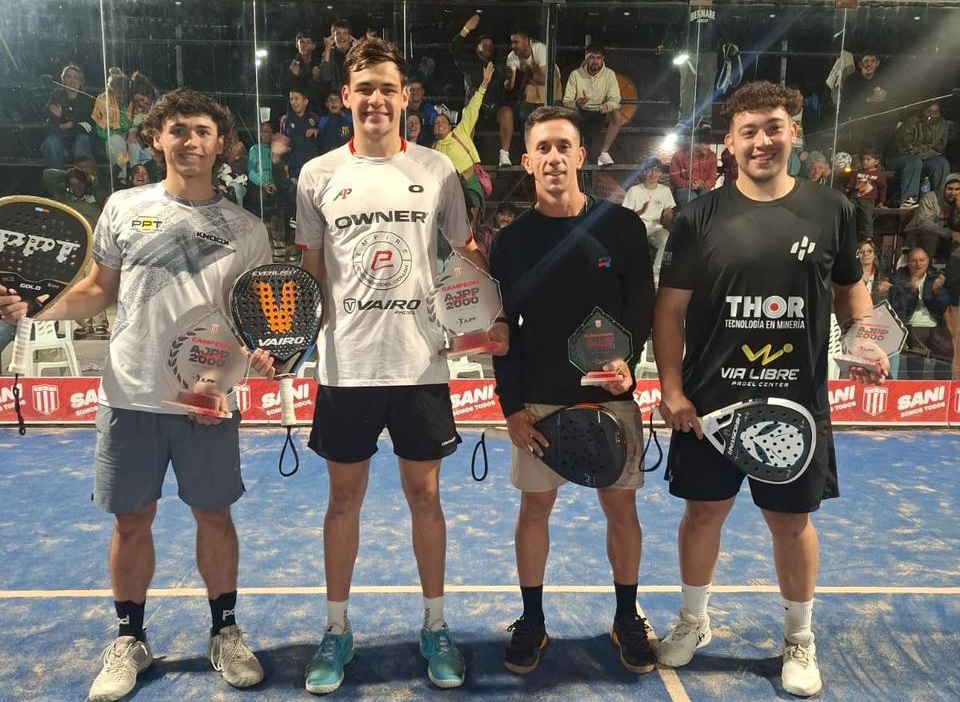 Se disputaron dos torneos profesionales de pádel en la recta final del calendario para saber quién cerrará el año como número 1 de Argentina