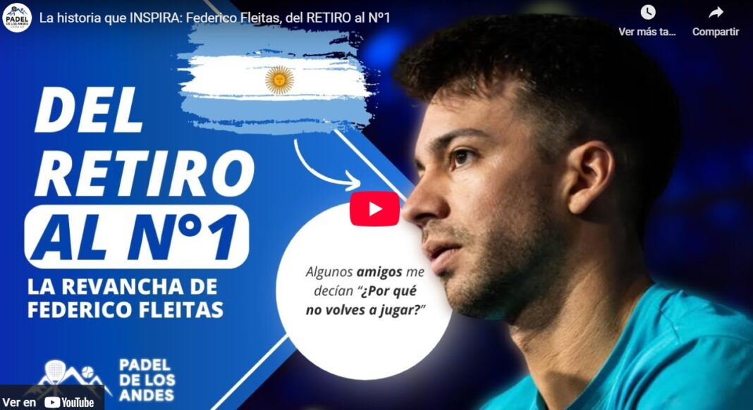 La historia que inspira: Federico Fleitas, del retiro al Nº1