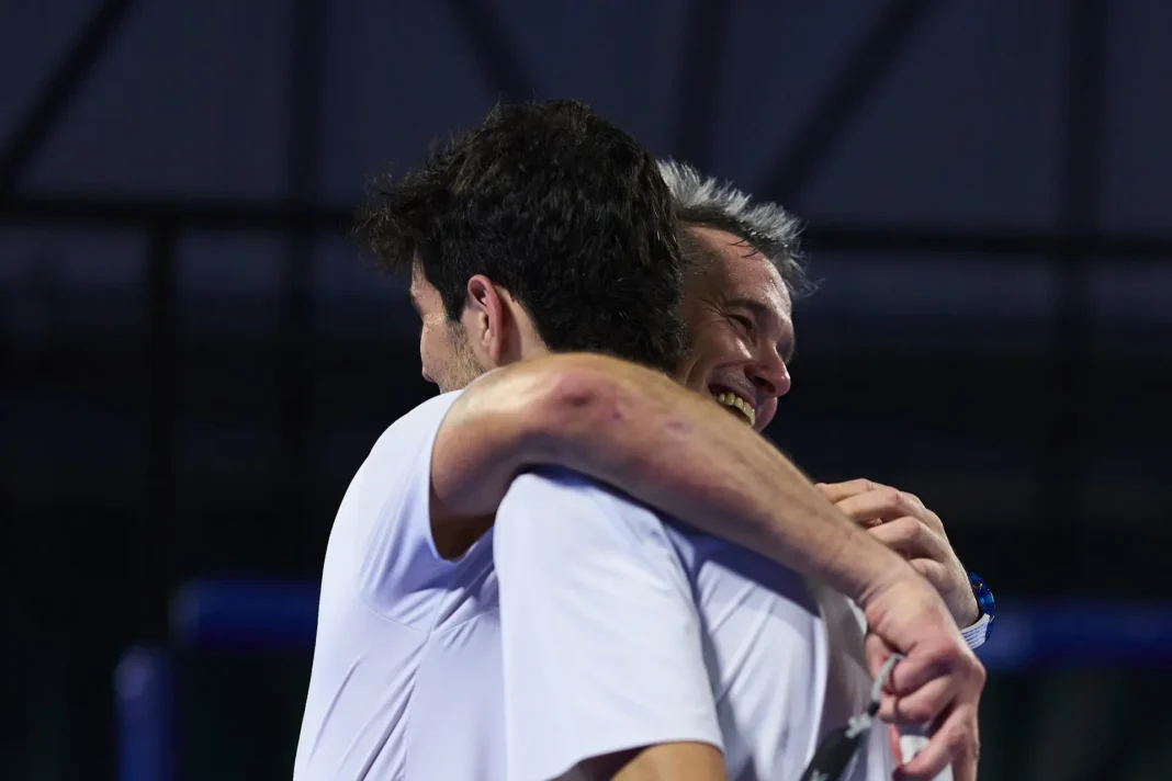 Miguel Lamperti vuelve a brillar en el Premier Pádel P1 de Milán