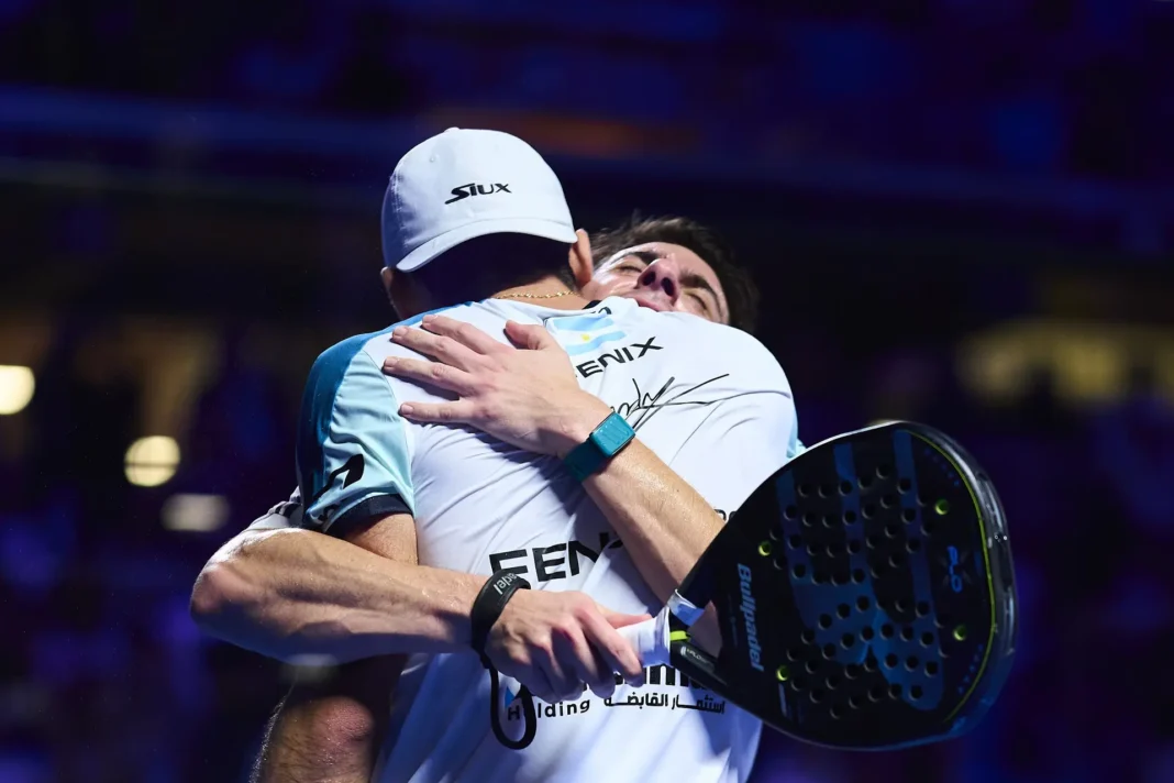 Di Nenno y Augsburger están en las semifinales del Premier Pádel de Milán