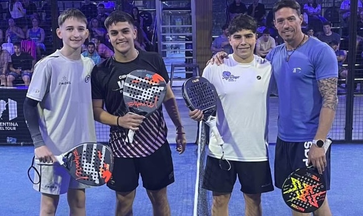 Tremenda final de Segunda categoría en el circuito del World Pádel Center Patagonia en Cipolletti