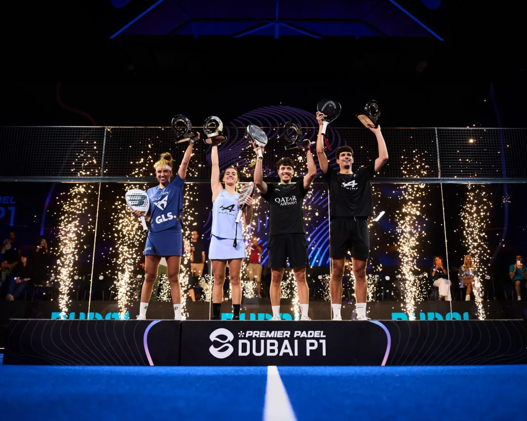 Dubái rompe esquemas: Coello–Tapia imponen el orden y Fernández–González lo desmontan