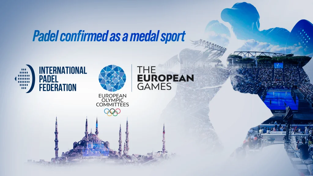Pádel confirmado como deporte con medalla en el programa de los Juegos Europeos Pádel confirmado como deporte con medalla en el programa de los Juegos Europeos