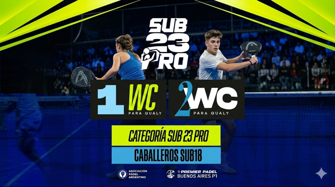 Nuevas wild cards para participar del Buenos Aires Premier Pádel P1 Nuevas wild cards para participar del Buenos Aires Premier Pádel P1