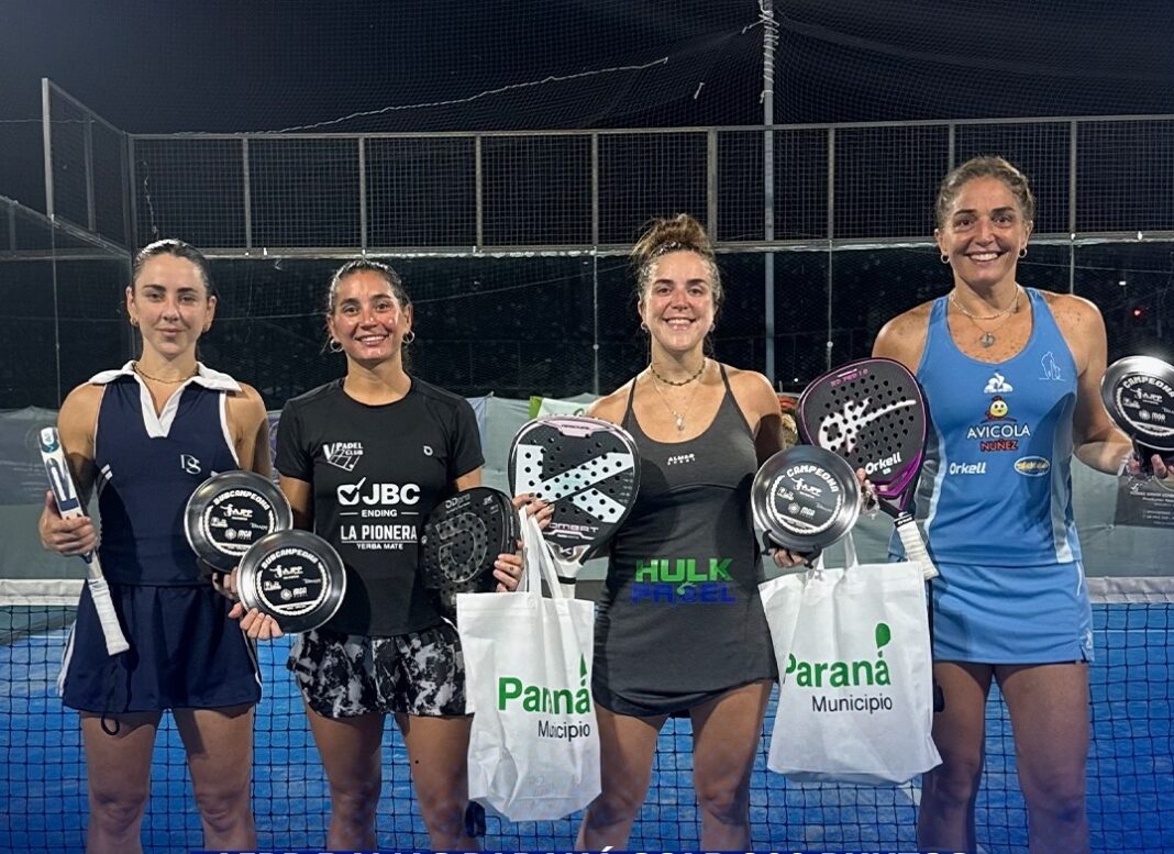 Las número 1 de Argentina, Jiménez y Banchero, ganaron la fecha del pádel profesional femenino en Paraná Las número 1 de Argentina, Jiménez y Banchero, ganaron la fecha del pádel profesional femenino en Paraná