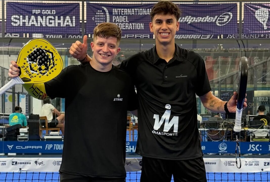 Julián Lacamoire y Facundo López se consagraron campeones del FIP Gold de Shangai Julián Lacamoire y Facundo López se consagraron campeones del FIP Gold de Shangai
