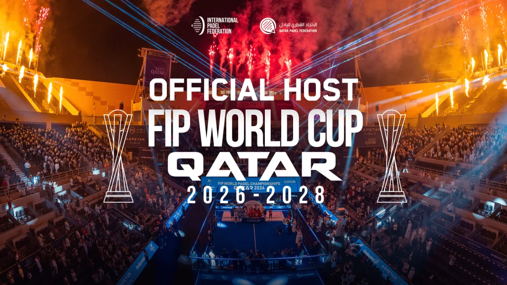 Qatar confirmado como sede de las ediciones de 2026 y 2028 del Mundial de Pádel Qatar confirmado como sede de las ediciones de 2026 y 2028 del Mundial de Pádel