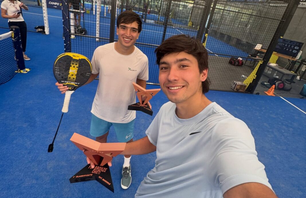 Juan Pablo Andrada y Fabricio Parra Heck ganaron el FIP Bronze de Chieti Juan Pablo Andrada y Fabricio Parra Heck ganaron el FIP Bronze de Chieti