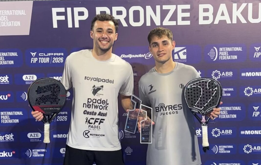 Juan Pablo Dametto y Felipe Calleja subcampeones en el FIP Bronze de Baku Juan Pablo Dametto y Felipe Calleja subcampeones en el FIP Bronze de Baku
