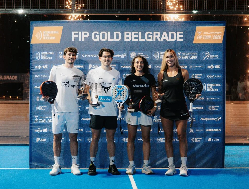 Stupa y Sanz se quedan con el FIP Gold de Belgrado y serán los cabezas de serie número 4 en París Stupa y Sanz se quedan con el FIP Gold de Belgrado y serán los cabezas de serie número 4 en París