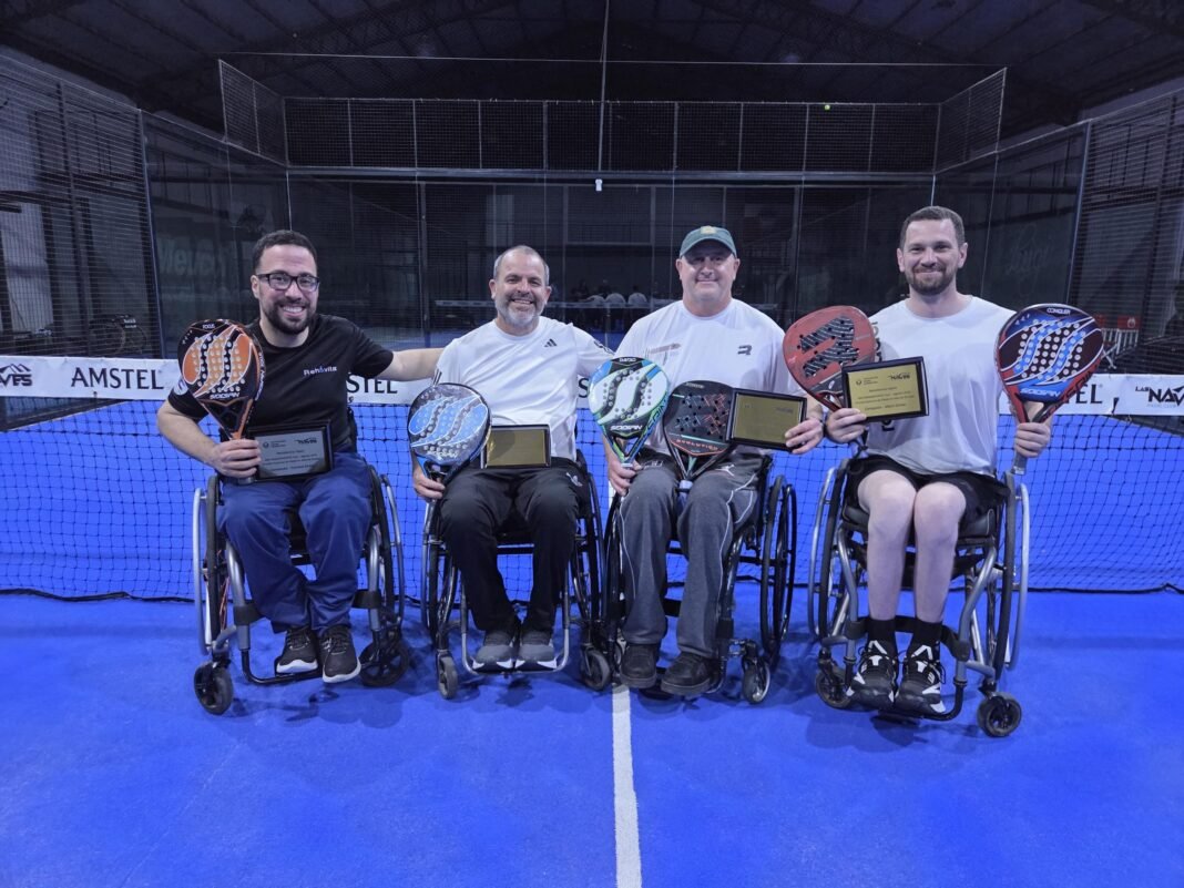 Pádel en silla de ruedas: José Castricini y Alfonso Woolley se quedaron con el Open de Resistencia Pádel en silla de ruedas: José Castricini y Alfonso Woolley se quedaron con el Open de Resistencia