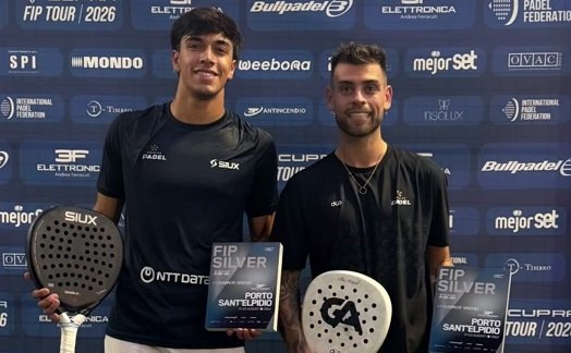 Tino Libaak y Gonza Alfonso campeones del FIP Silver en Italia; María Laura Ferreyra, subcampeona Tino Libaak y Gonza Alfonso campeones del FIP Silver en Italia; María Laura Ferreyra, subcampeona