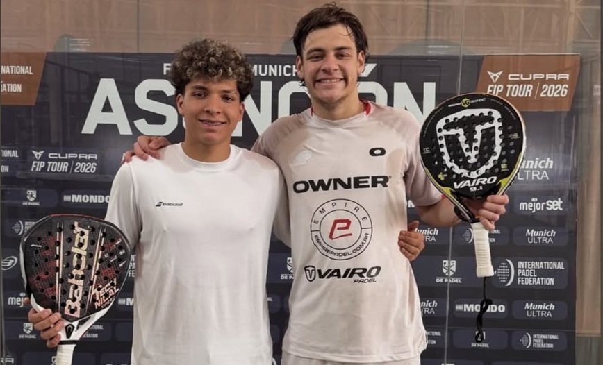 Naím Díaz y Leonardo Yob ganaron el FIP Bronze de Asunción Naím Díaz y Leonardo Yob ganaron el FIP Bronze de Asunción