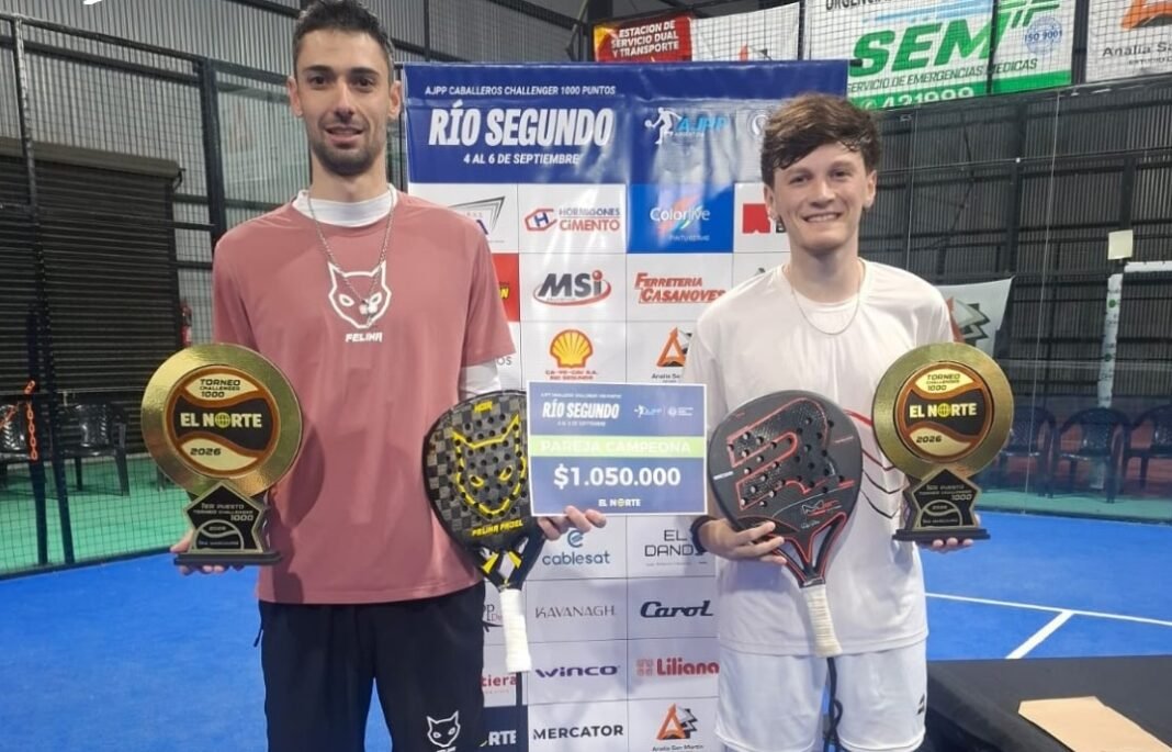 Joaquín Gaitán y Nicolás de Marco se quedaron con el AJPP 1.000 Puntos de Río Segundo Joaquín Gaitán y Nicolás de Marco se quedaron con el AJPP 1.000 Puntos de Río Segundo