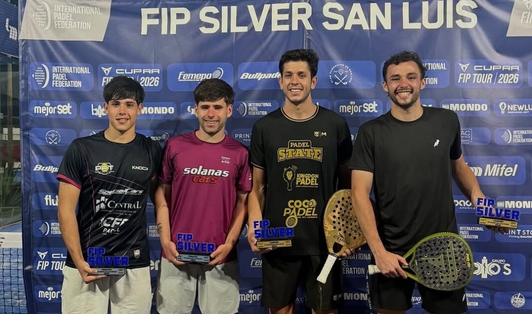 Felipe Calleja y Mateo Álvarez se quedan con el duelo argentino de la final del FIP Silver San Luis Felipe Calleja y Mateo Álvarez se quedan con el duelo argentino de la final del FIP Silver San Luis