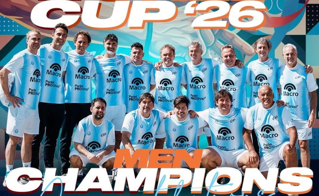 Argentina le ganó a España la final y se consagró campeona del mundo de pádel senior Argentina le ganó a España la final y se consagró campeona del mundo de pádel senior